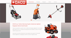Desktop Screenshot of daco.lu